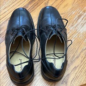 Belvedere Men's Classic Black Oxfords